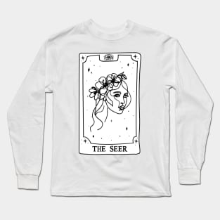 ACOTAR Elain Archeron Tarot Card Long Sleeve T-Shirt